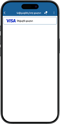 Visa digital card instruction