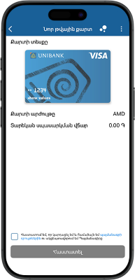 Visa digital card instruction