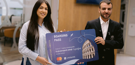 Ծննդյան օրը Իտալիայում՝ Յունիբանկի հետ